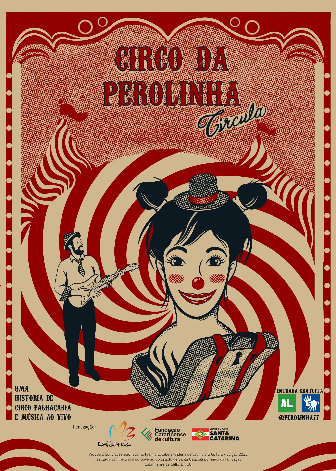 Identidade visual — Circo da Perolinha