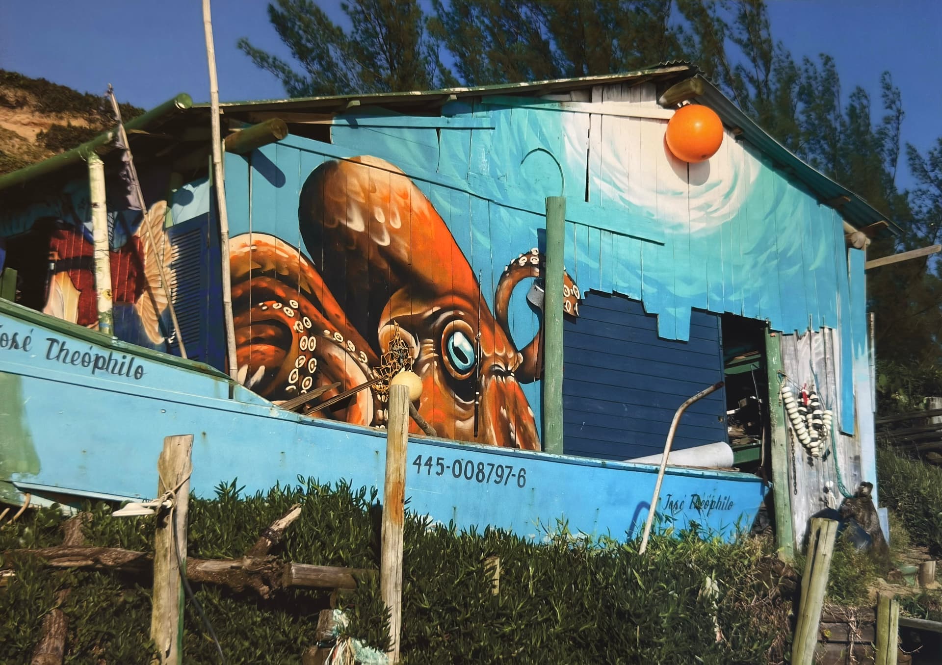 Rancho de Pesca — print Fine Art